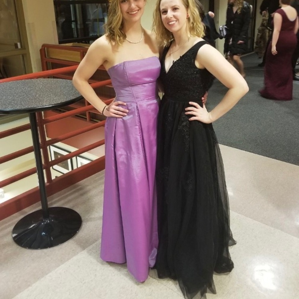 Black prom dress